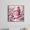 Diamond Painting-DIY Full Round Drill Xnas Snowman