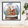 (Multistyle) Boule De Cristal De No&euml;l Forme Sp&eacute;ciale Diamant Peinture 30X30CM