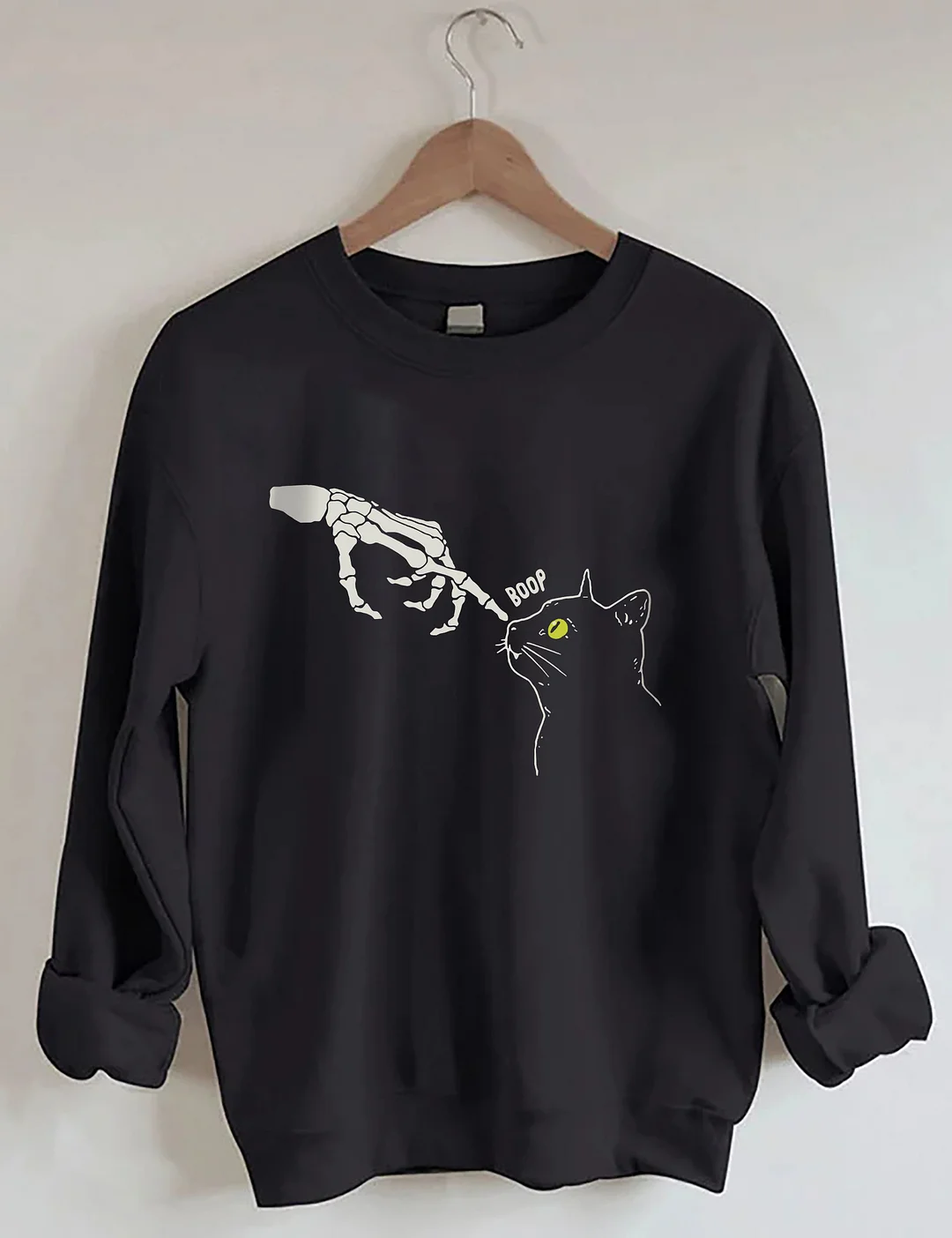 Skeleton Cat Sweatshirt