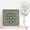 Diamond Painting-DIY Crystal Rhinestone Mandala Flower