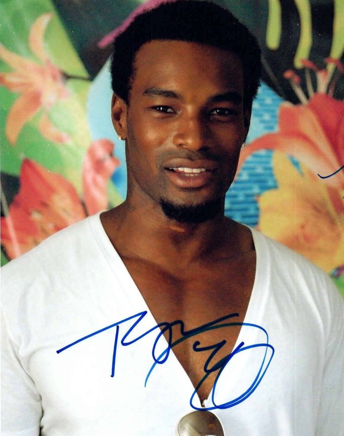 Tyson Beckford Signed Autographed 8x10 Photo Poster painting Sexy Model COA VD