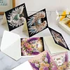 uk.everydayedeals 6Pcs DIY Diamond Painting Greeting Card - Double Wings