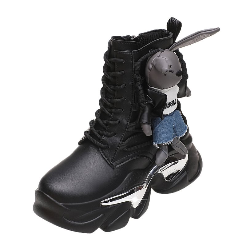 Biker Women's Boots Cartoon High Tops-PABIUYOU- Women's Fashion Leader
