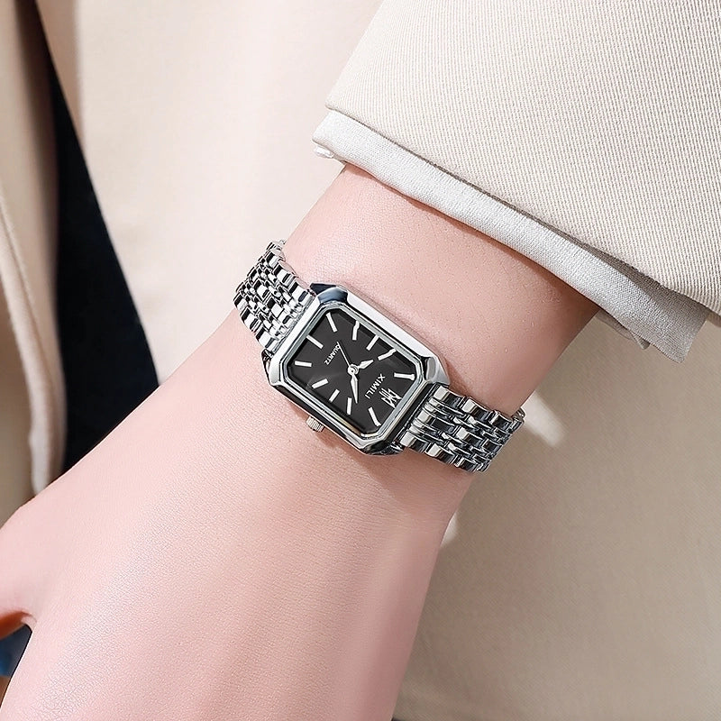 Casual Letter Horseshoe Buckle Quartz Women’s Watches