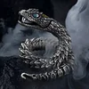 Dragon Retro Snake Bracelet Unisex Stainless Steel Alloy Bangle New