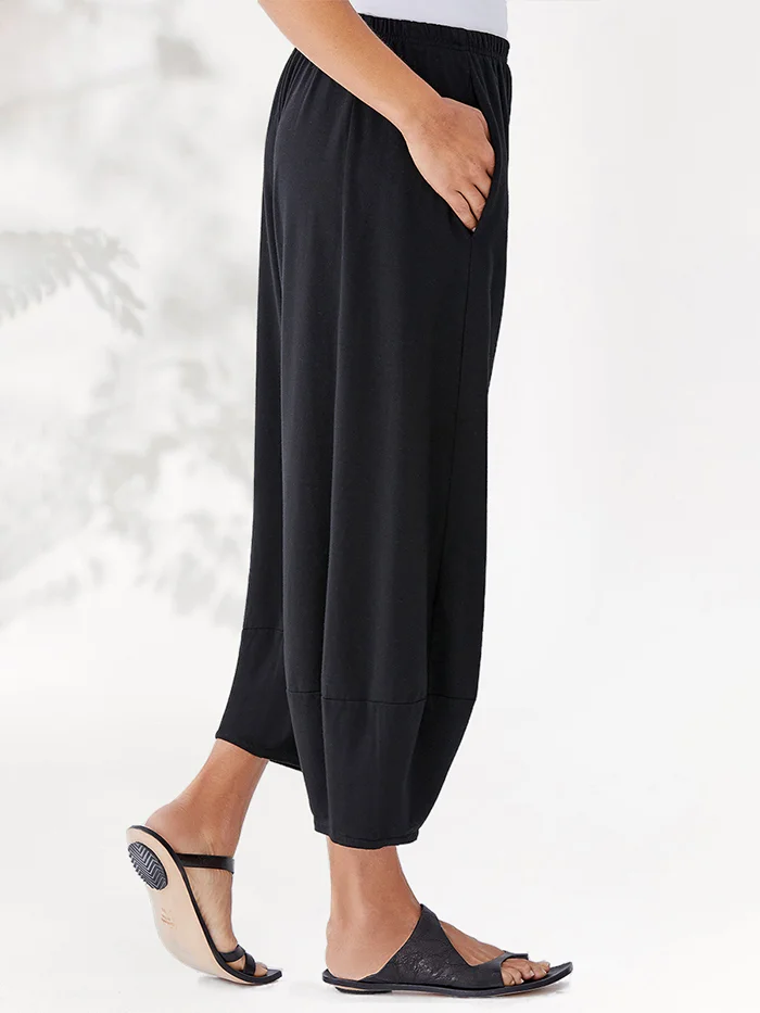 RORY 100% LINEN CROP PANTS