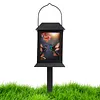 2 Pack Solar Lanterns Outdoor Waterproof Vintage Long Lasting Hangings Lamp 14x4inch Garden Yard Patio Deck Lighting for Outdoor Decor