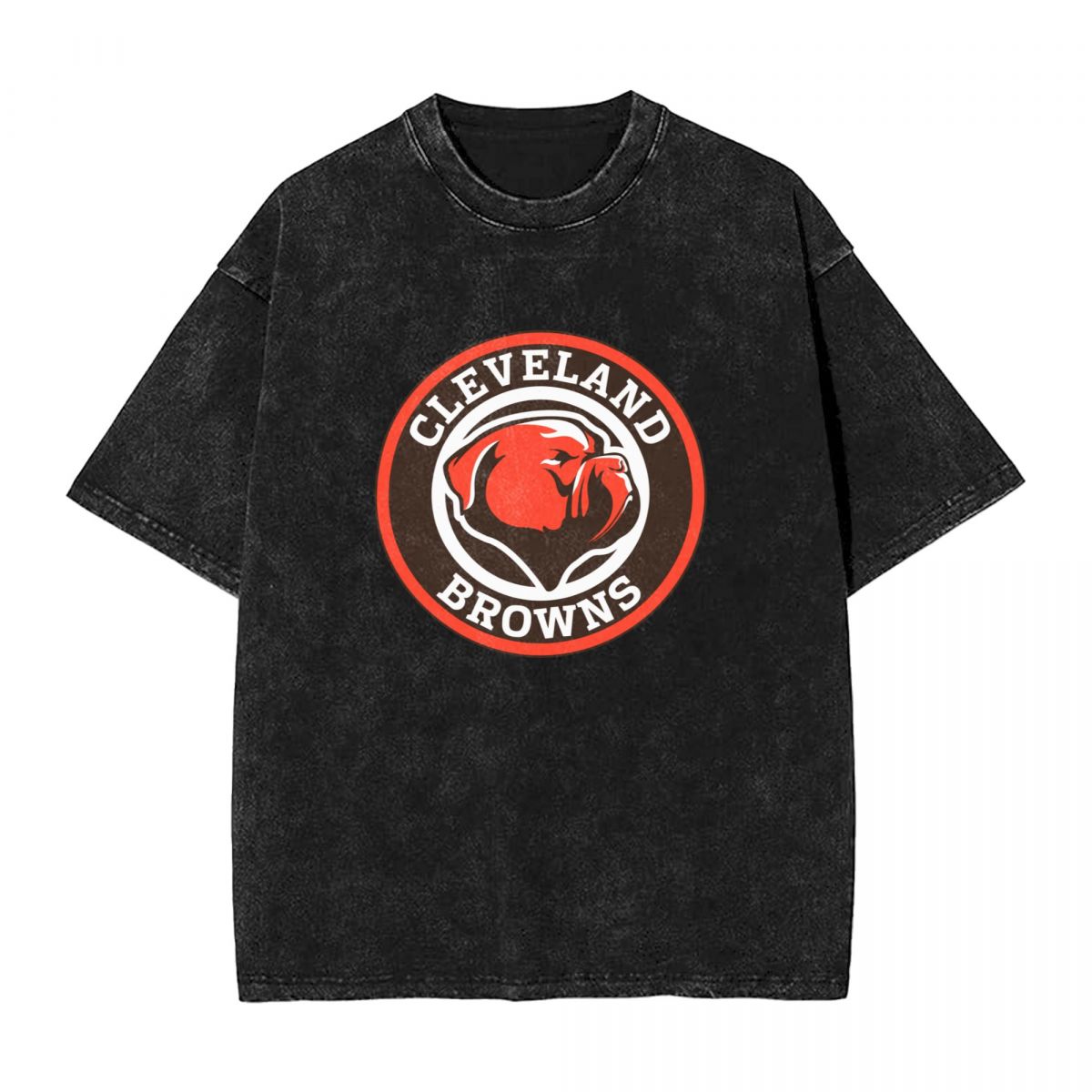 Cleveland Browns Retro Men's Vintage Oversized T-Shirts