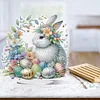 DIY Easter Rabbit Egg Diamond Painting Acrylic Desktop Decor