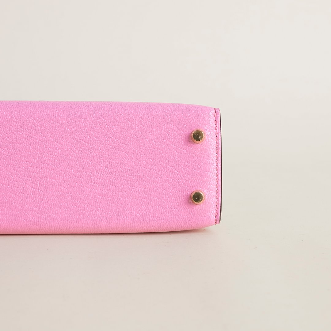 Mini Kelly II Chevre &nbsp;5P Pink&nbsp;/8L Beton GHW