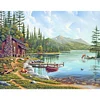 Diamond Painting -DIY Full Square Drill Lakeside Scenery