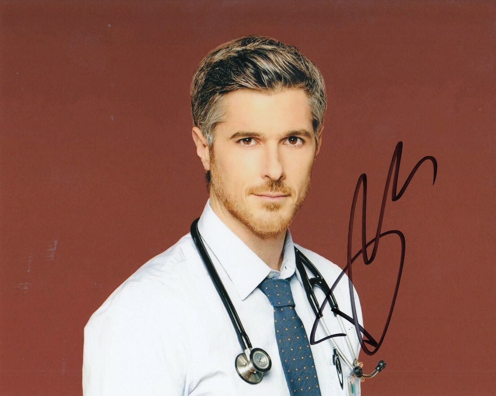 DAVE ANNABLE signed (RED BAND SOCIETY) Tv Show 8X10 Photo Poster painting *Dr Jack* W/COA #2