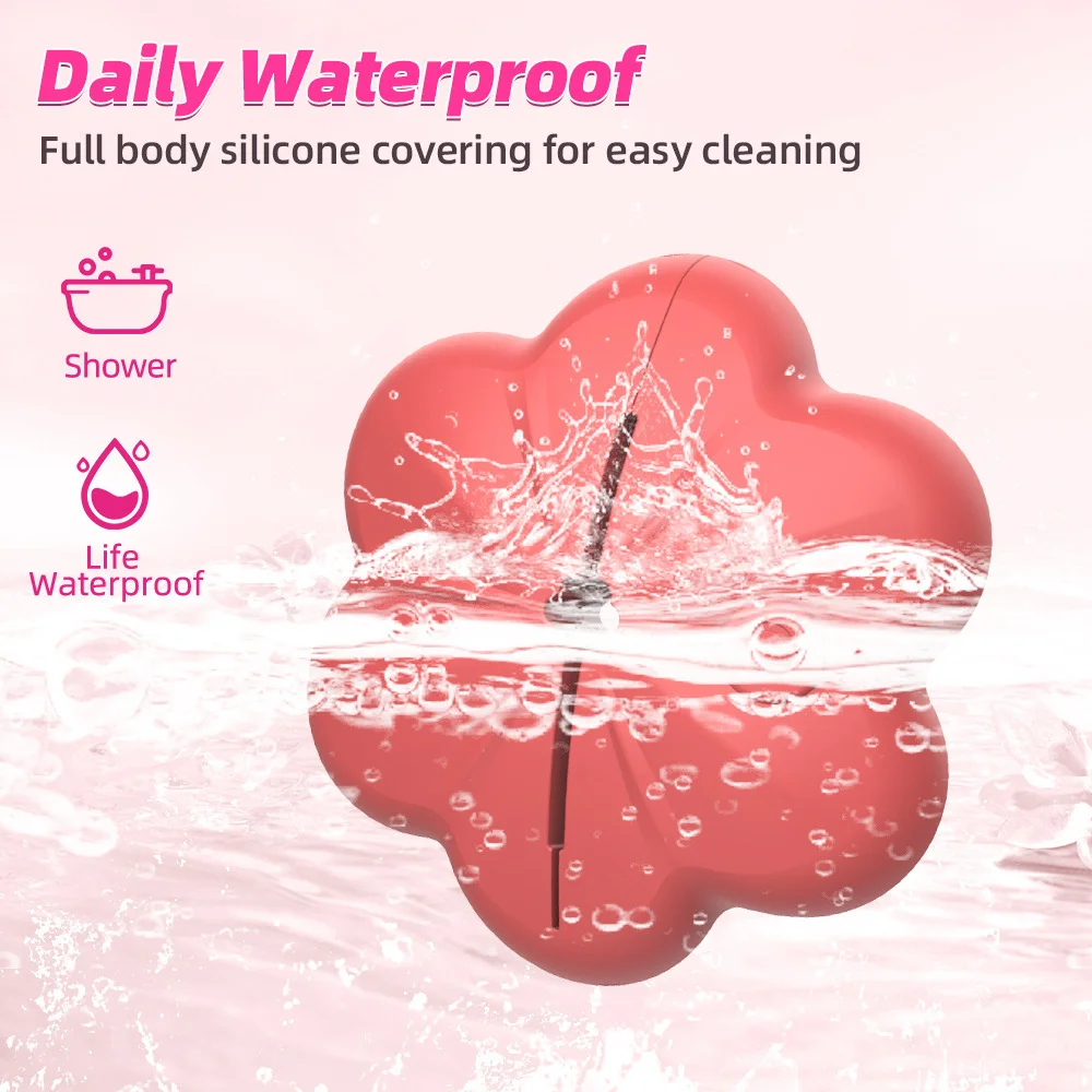 Wireless Nipple Toys with 10 Vibration Patterns and Soft Liquid Silicone for Comfort