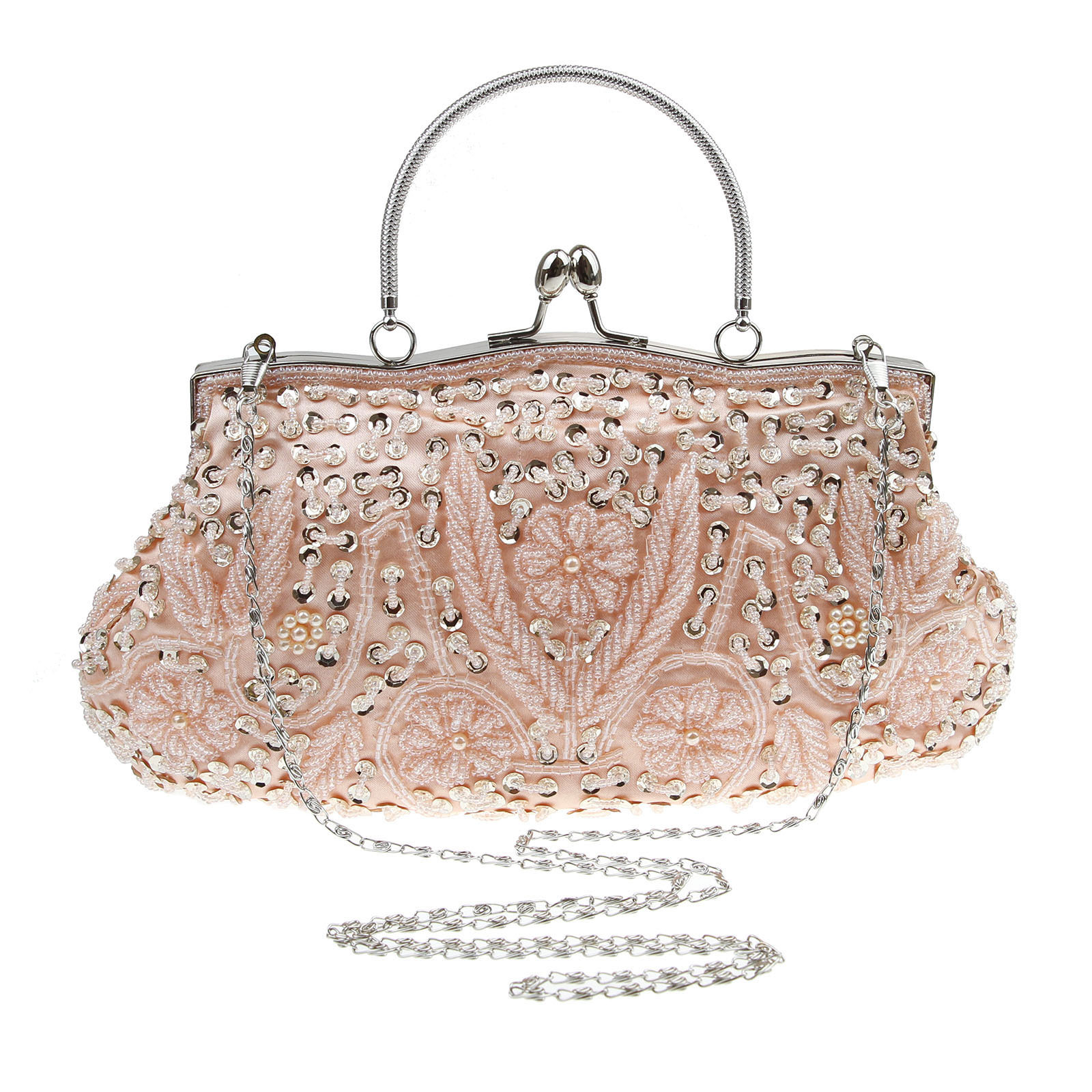 Vintage Elegant Beaded Pearl Ladies Prom Handbag | Oxredo Shop Ramadan Sale