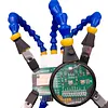 Octopus Welding Clamp with 5X Magnifier&Base 1/4In Thread Welding Auxiliary Tool