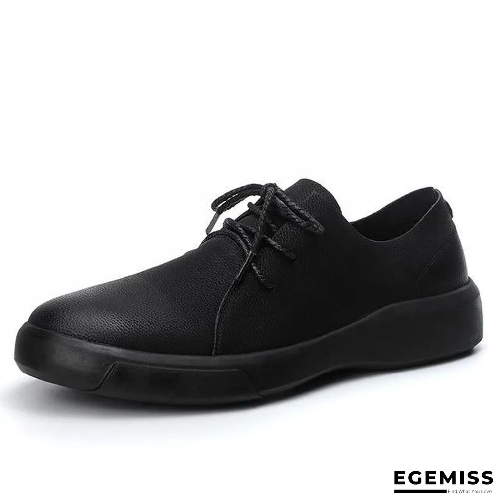 Casual Shoes Loafers Men Shoes Quality Handmade Leather Shoes Men Flats Moccasins Shoe | EGEMISS