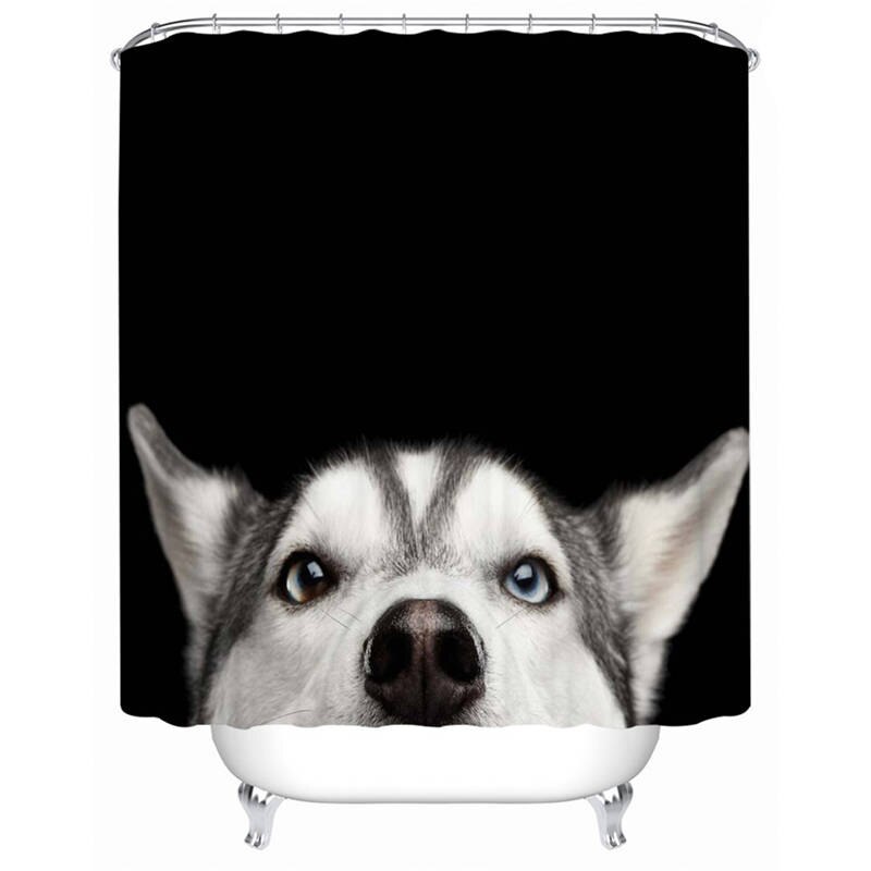 

Dog - Print Shower Curtain, 180*180cm, 501 Original