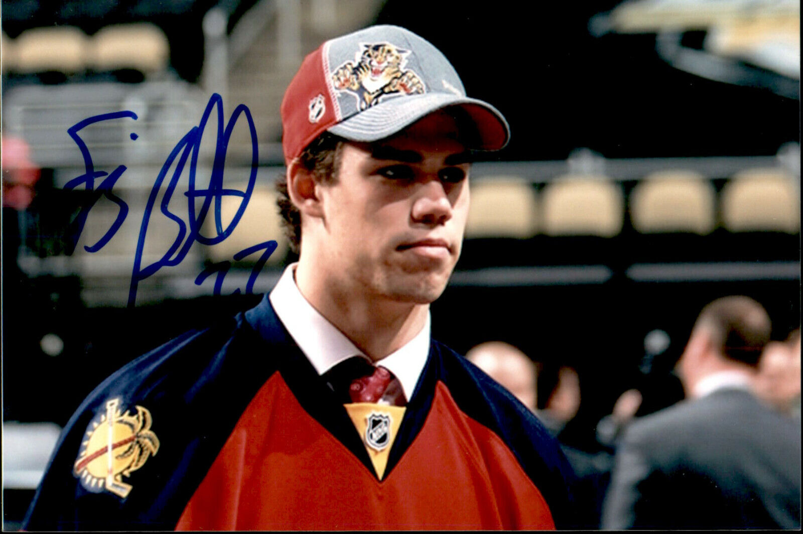 Francis Beauvillier SIGNED autographed 4x6 FLORIDA PANTHERS #3