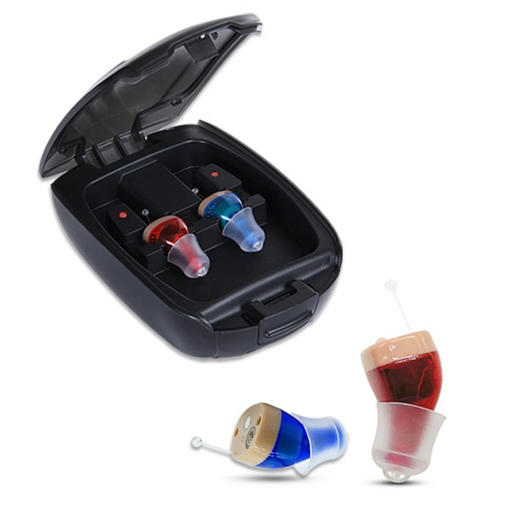 Invisible Rechargeable In Ear Sound Amplifier Hearing Aids