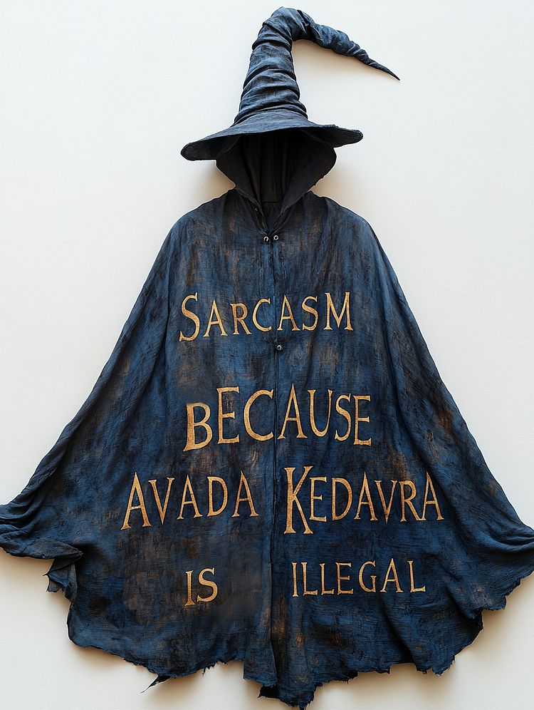 HARRY POTTER AVADA KEDAVRA SPELL Cape 4956