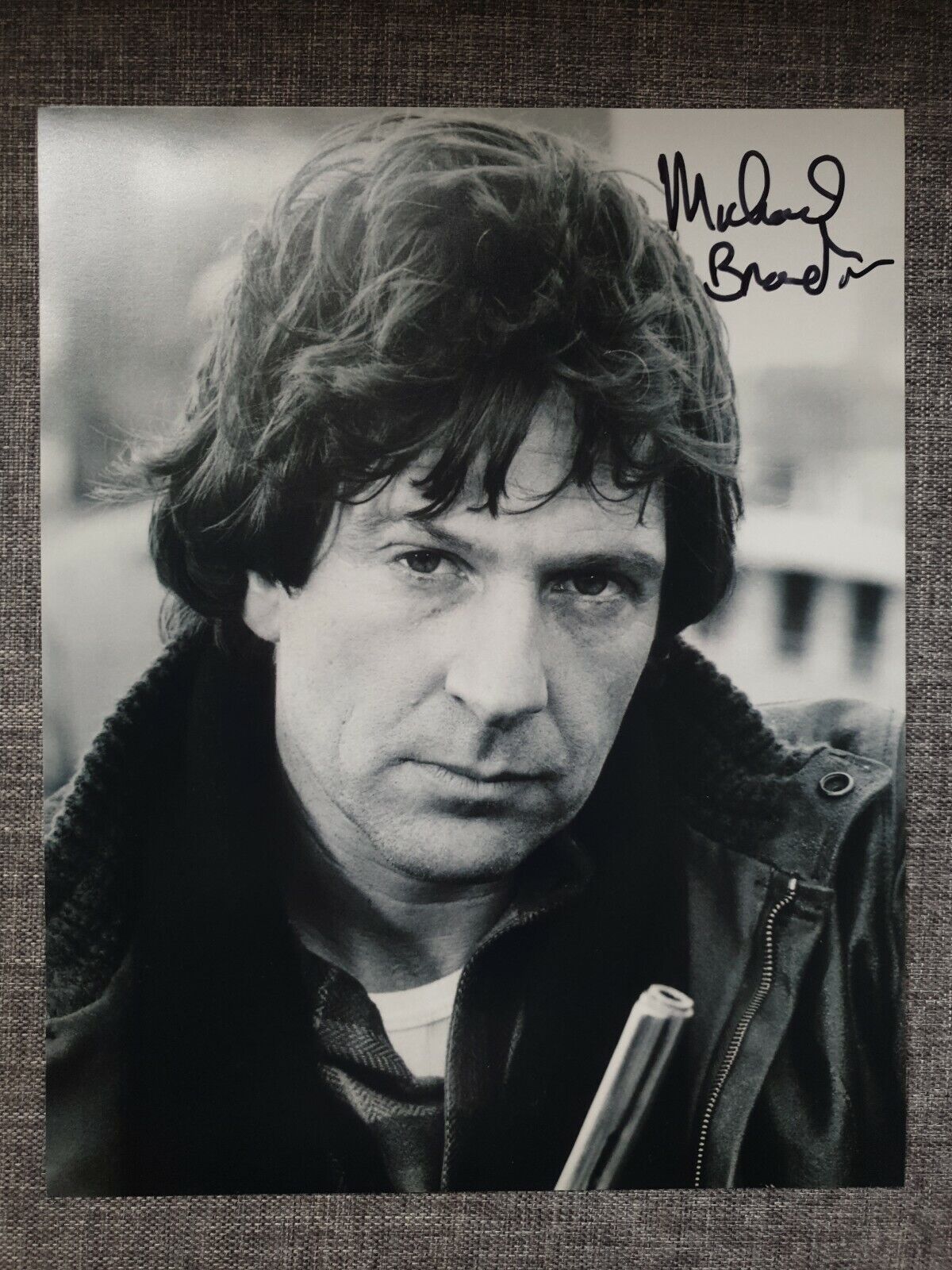 Michael brandon 2,demsey n makepeace,hand signed 10x8 Photo Poster painting coa 1626