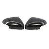 1 Pair Car Side Rearview Mirror Cover Trim ABS for C30 T5 C70 T5 2010-2013