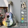 DIY Mosaic Art Hawaii Mini Guitar Ukulele Material Package Handmade Design Kit