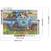 Puppy Car-Full Square Diamond Painting 40*30CM
