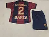 Joyfball 2025/2026 Kids Size Barcelona Retro version Football Shirt 1:1 Thai Quality