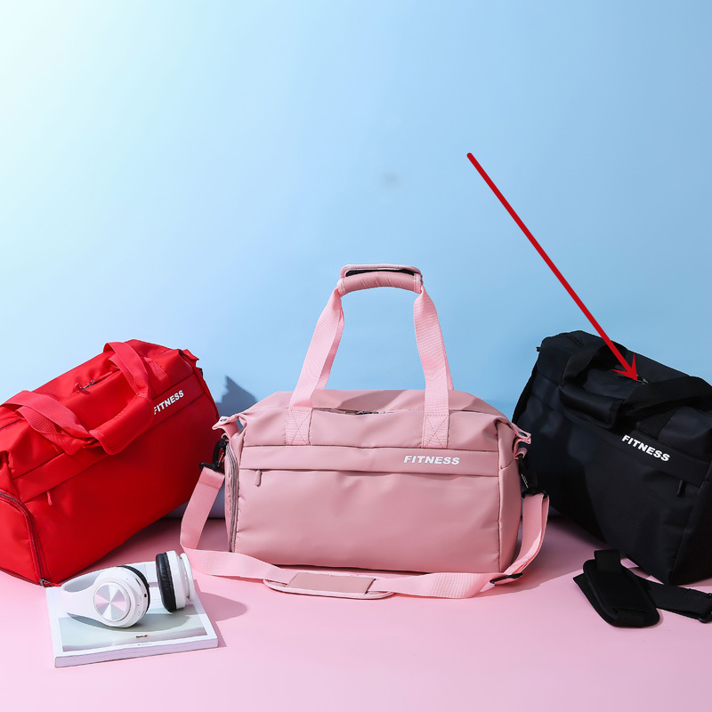Mature Ladies Portable Large Capacity Sports Gym Bag