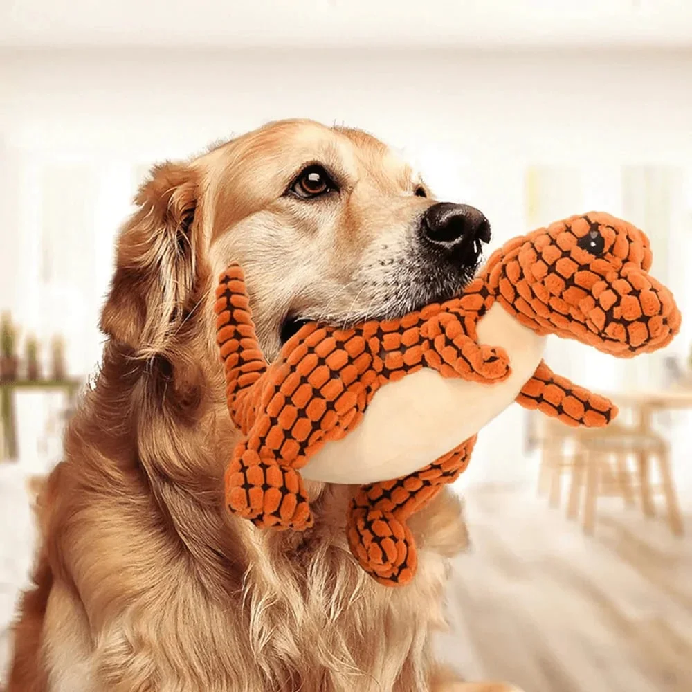 Sale ends in 5 hours / Buy 1 Get 1 Free Today Only - Indestructible Robust Dino - Dog Toy 2.0 Upgrade Version