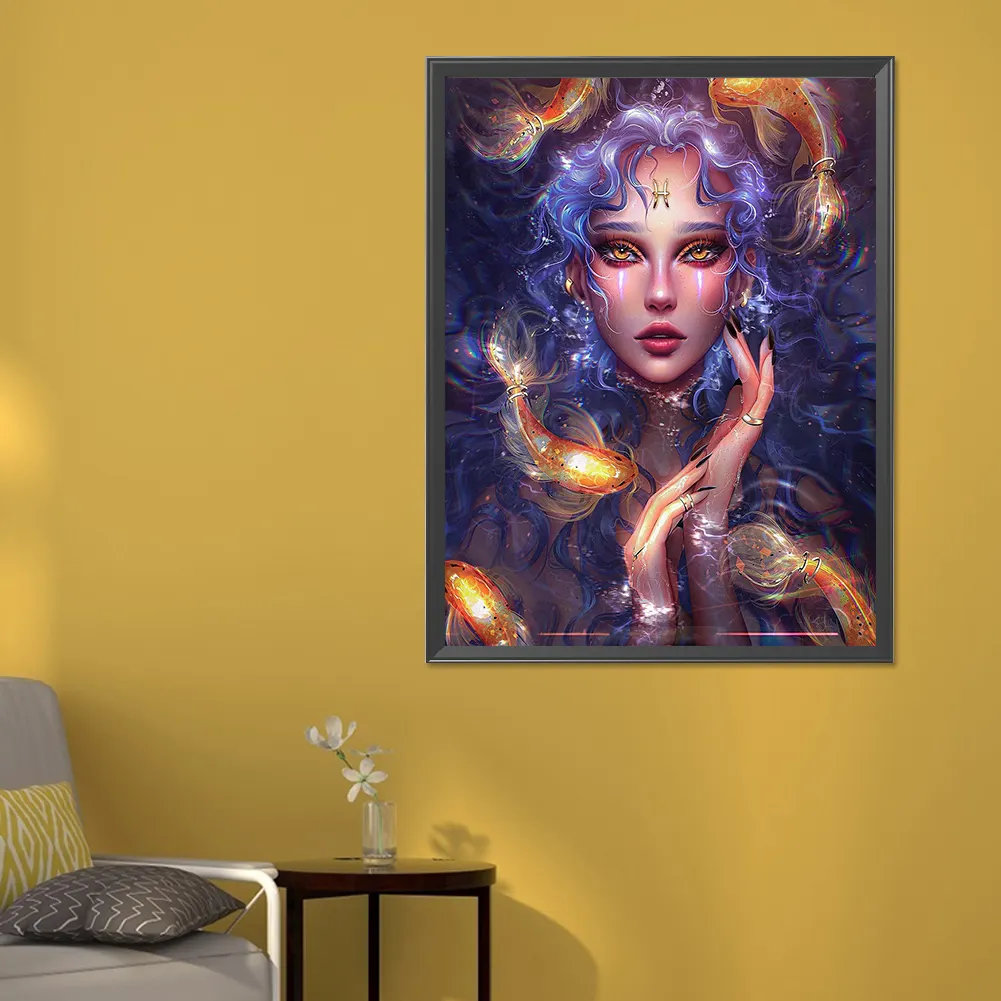 Diamond Painting - Full Round Drill - Beauty(Canvas|50*60cm)