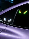 Car Demon Eye Solar Window LED Light Breathing Glow Wireless