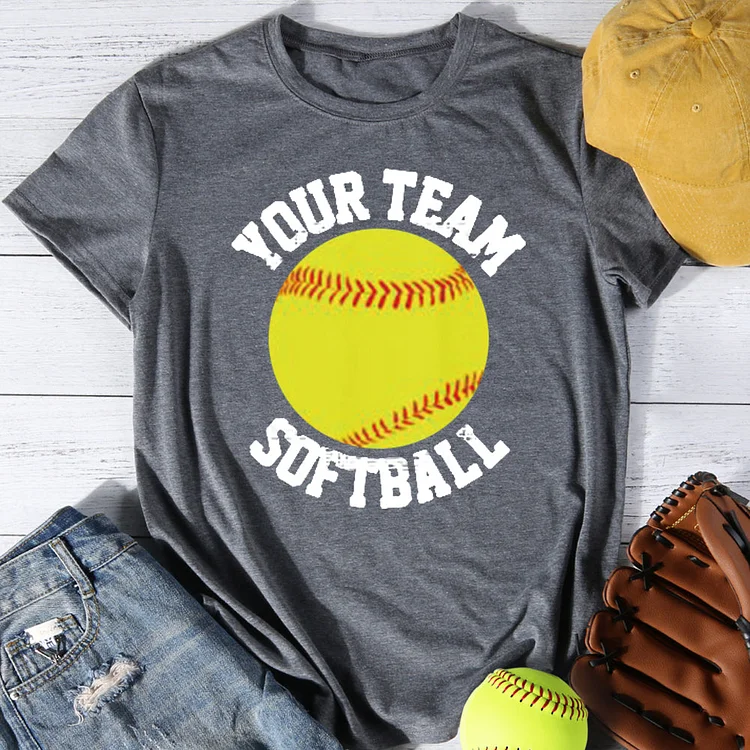 AL™ Custom Team Softball T-shirt Tee -01311-Annaletters