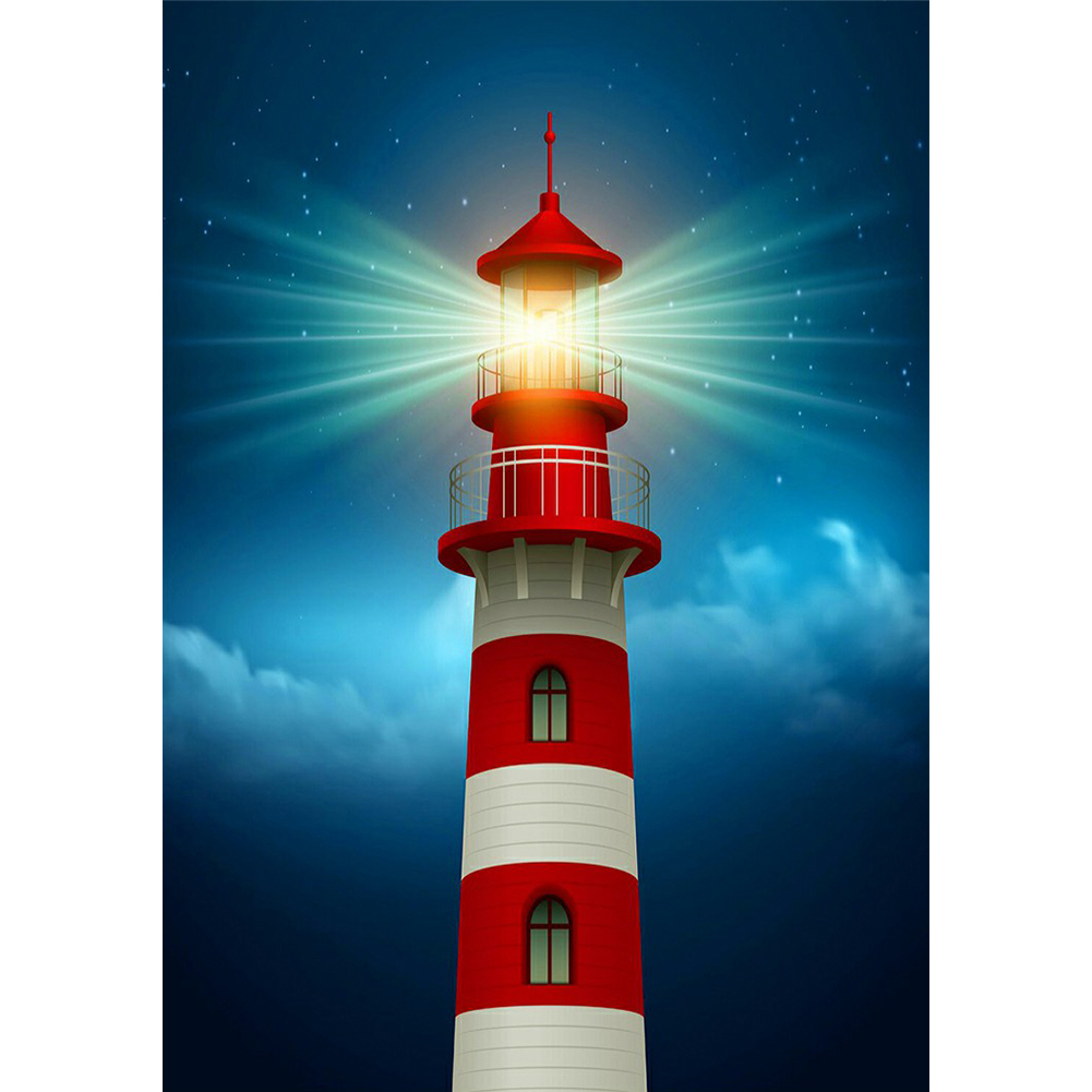 

Seaside Lighthouse - Square Drill Diamond Painting - 30*40CM, 501 Original