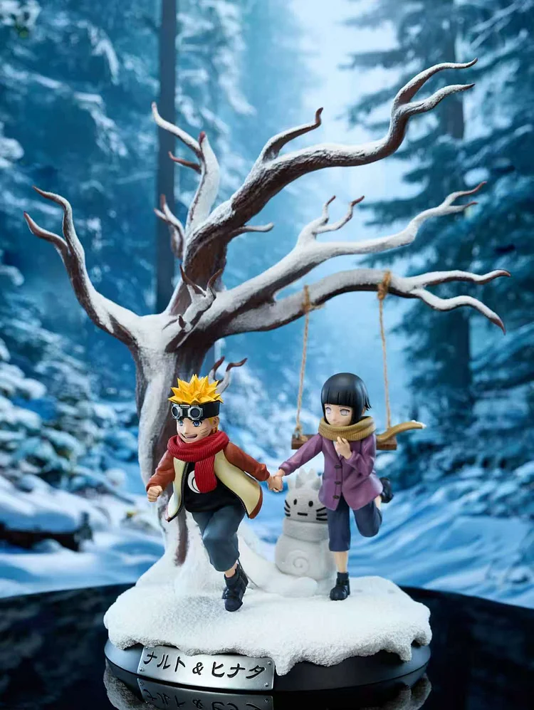 Meng Tong Studio - Naruto childhood Naruto & Hinata 1/6 Statue(GK)-