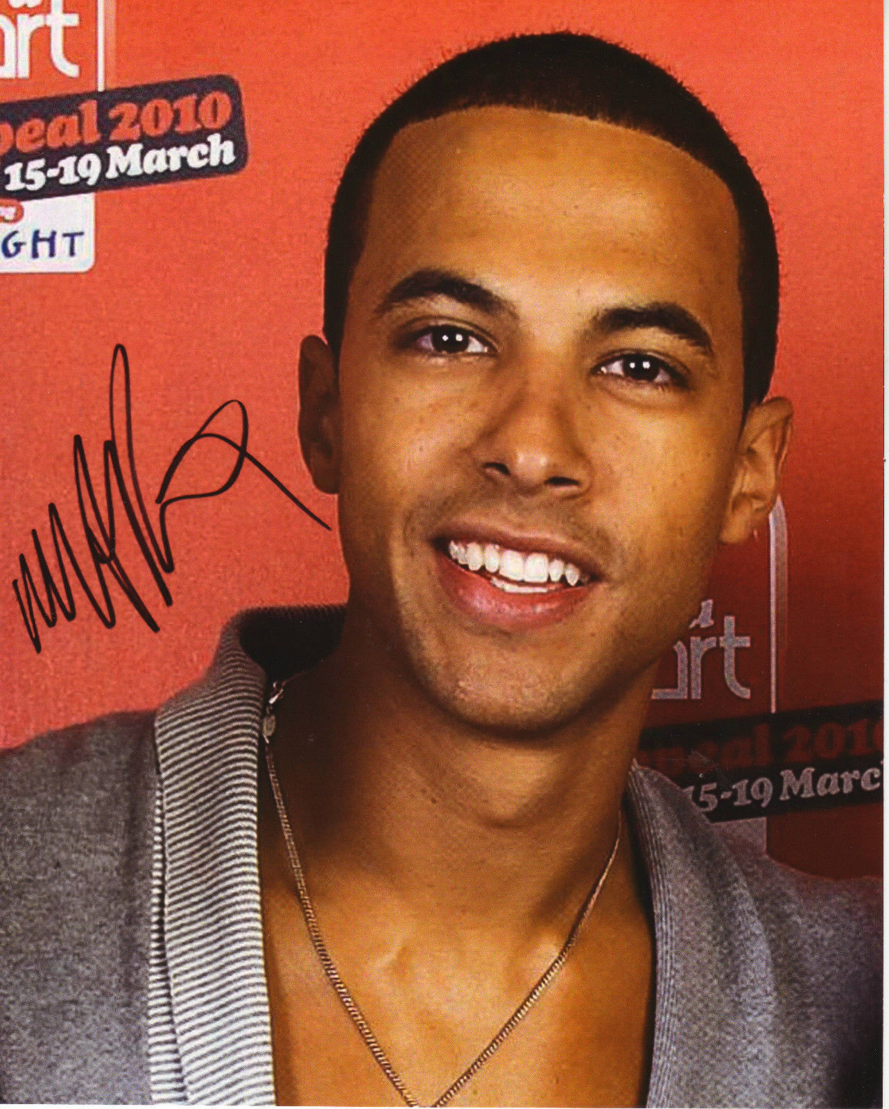 MARVIN HUMES JLS AUTOGRAPH SIGNED PP Photo Poster painting POSTER