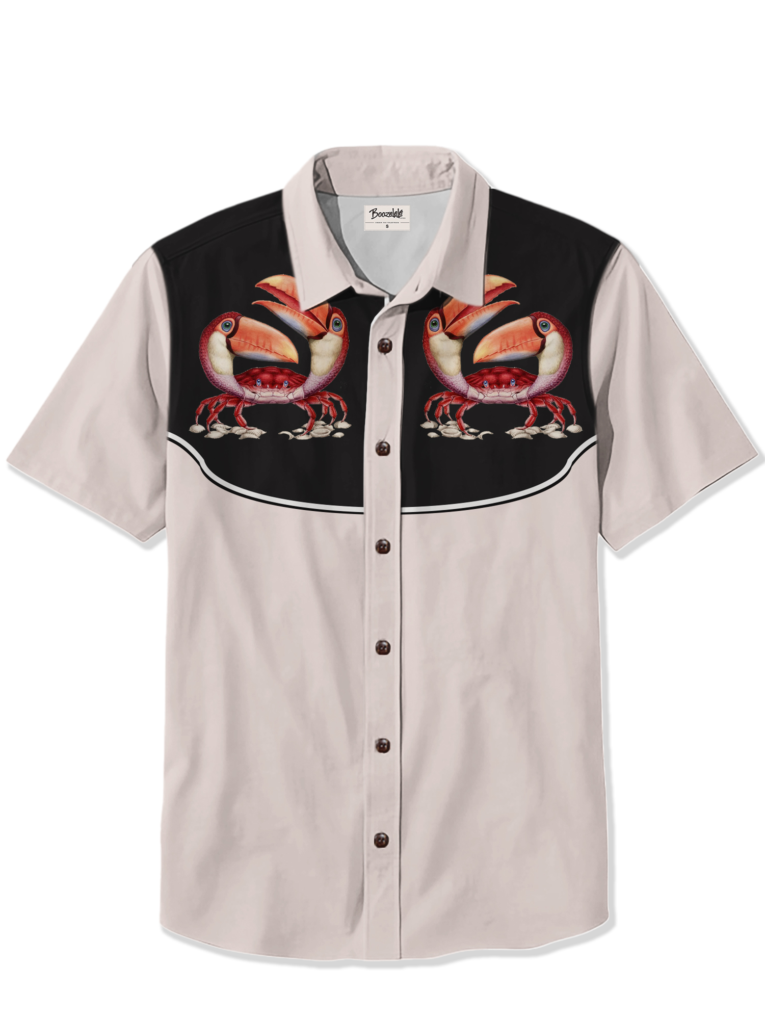 Marine Animals Creative Crab - 100% Cotton Shirt