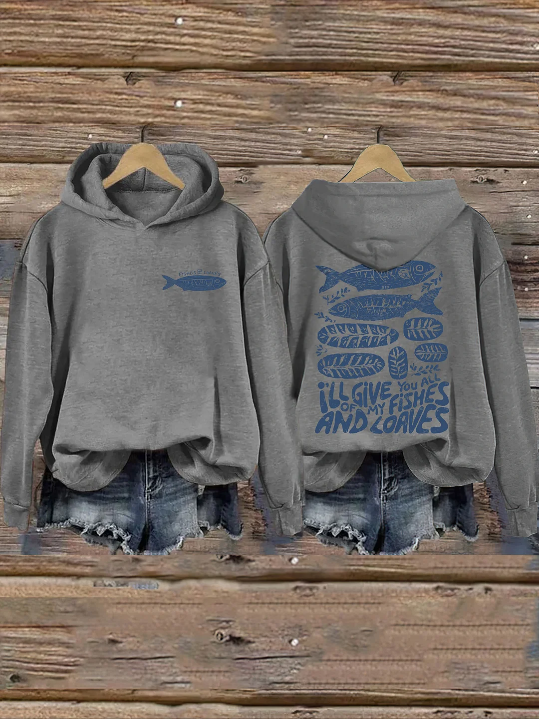 Fishes And Loaves Hoodie
