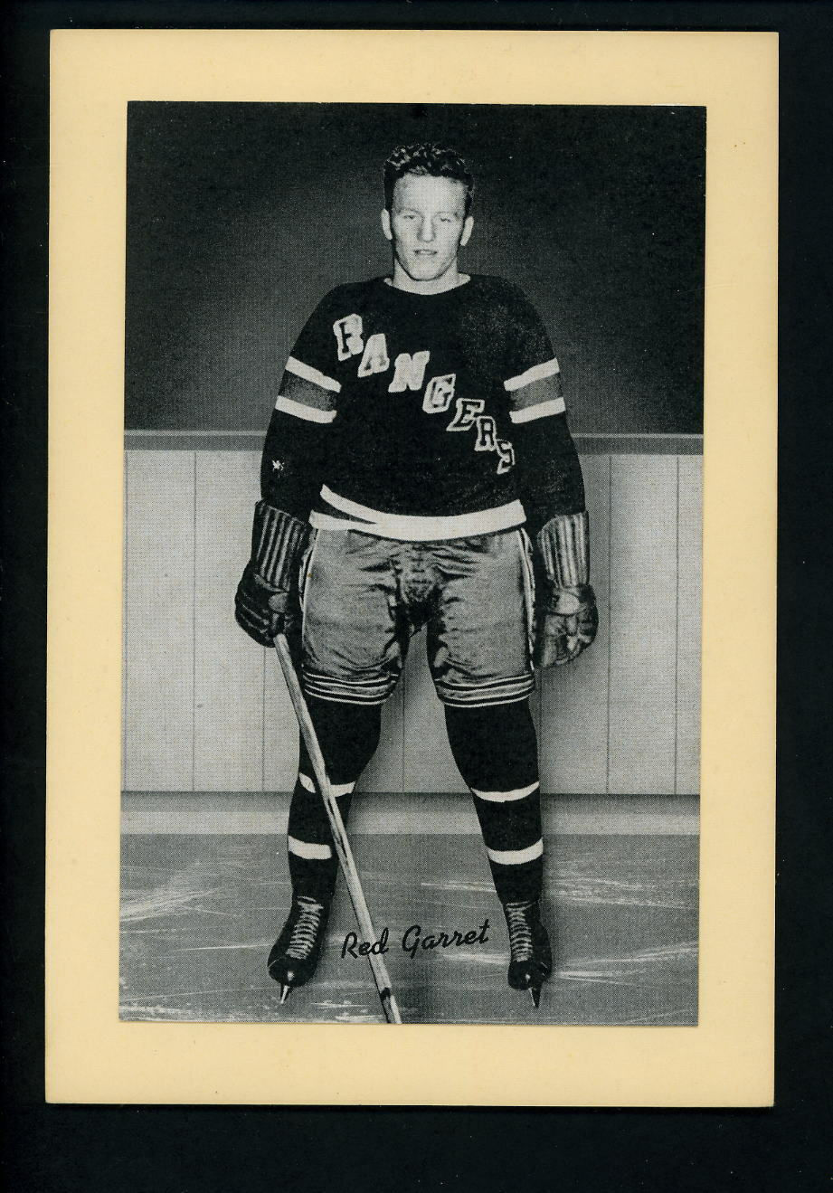 # 273 Red Garrett 1934-44 Beehive Group 1 Photo Poster paintings New York Rangers