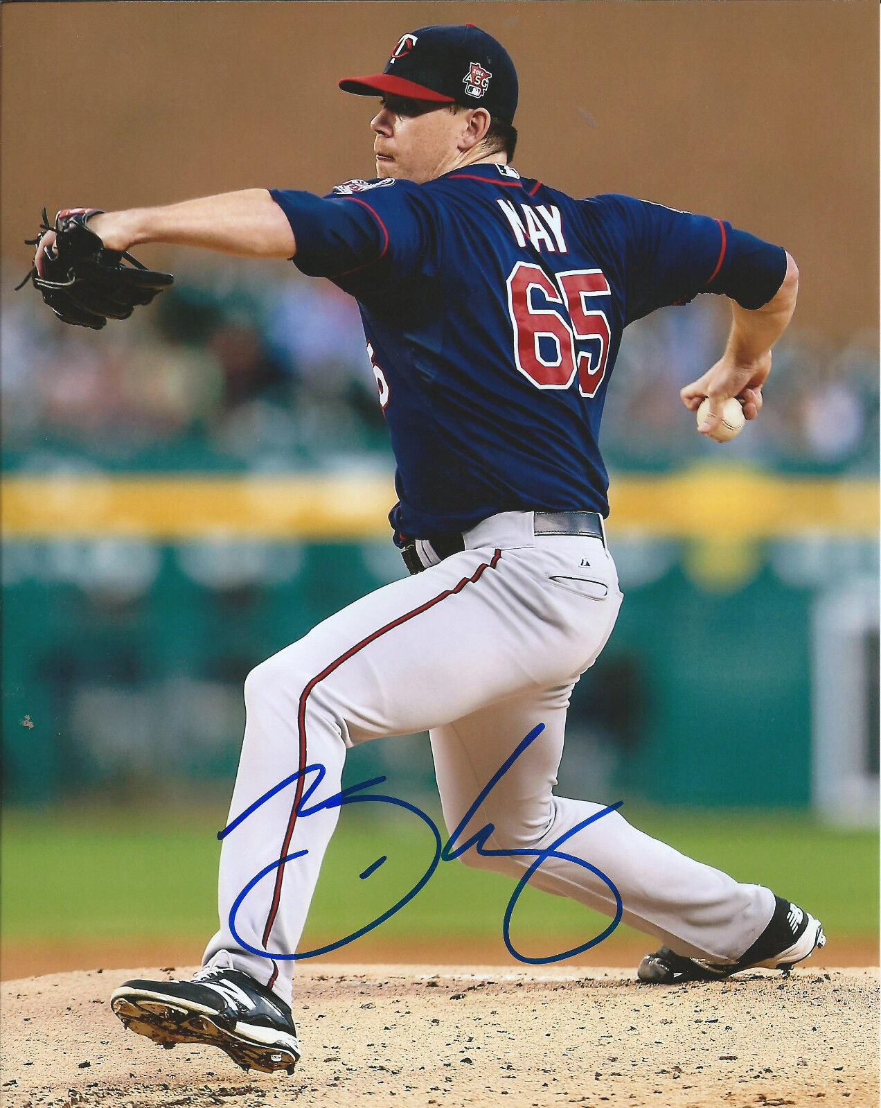 TREVOR MAY signed autographed MINNESOTA TWINS 8x10 Photo Poster painting w/COA