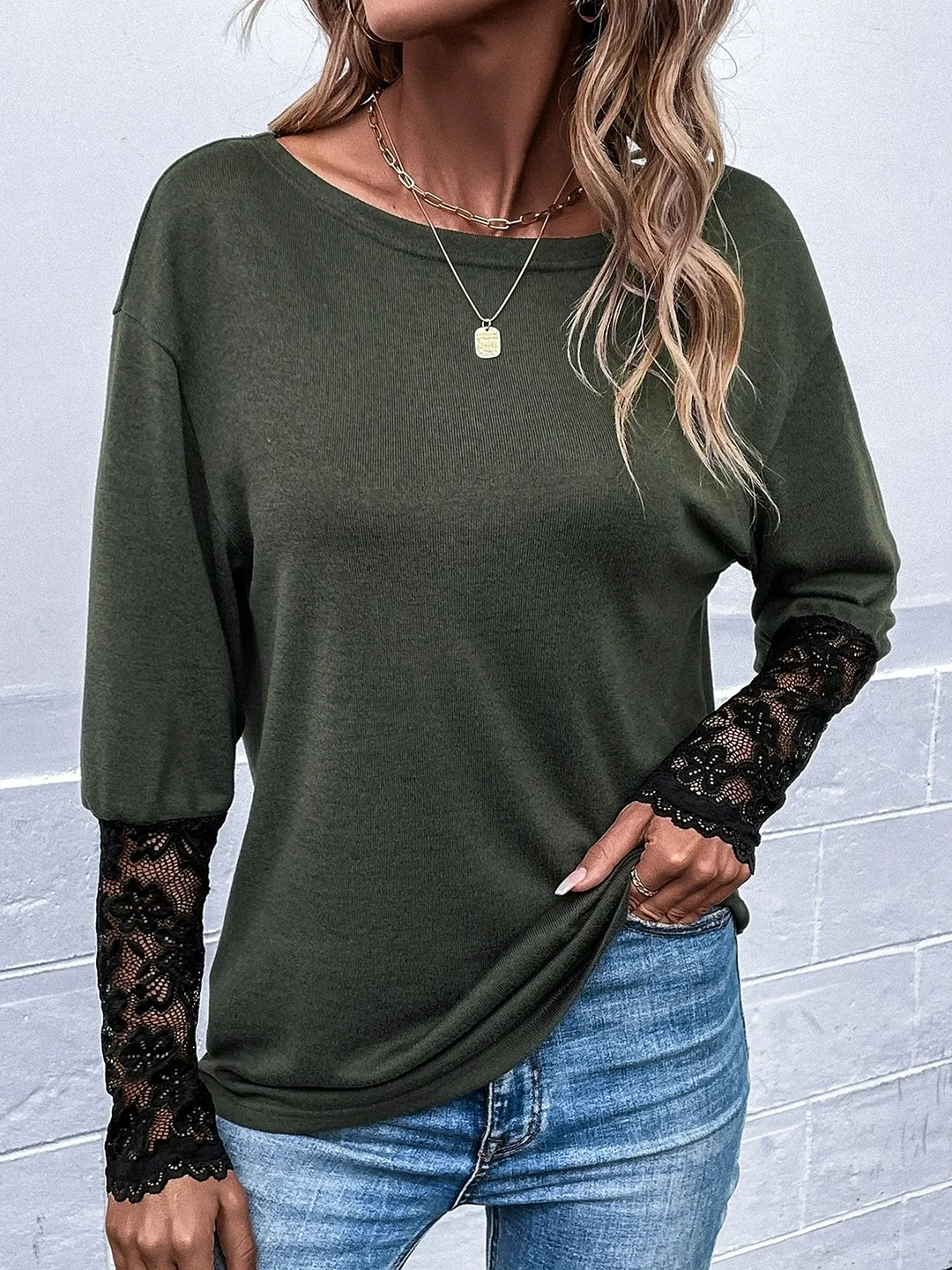 Casual Split Joint Loose T-Shirt