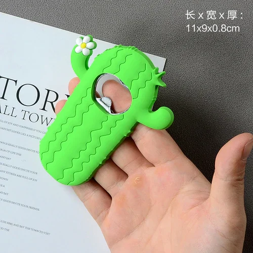 Athvotar Cute Animal Paw Wine Bottle Opener Beer Bottle Opener Cat Magnet Refrigerator Sticker Dog Fridge Magnet Beer Opener