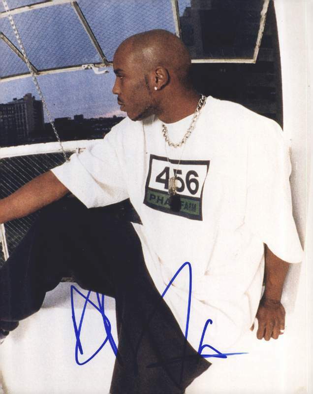 Dmx Earl Simmons authentic signed rap 8x10 Photo Poster painting W/Certificate Autographed A0272