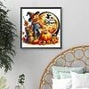 Halloween Vogelscheuche 5d DIY Diamond Art Malerei Sets f&uuml;r Zuhause Wanddekoration 40x40cm