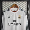 2013/2014 Retro Long Sleeve Real Madrid Home Football Shirt 1:1 Thai Quality