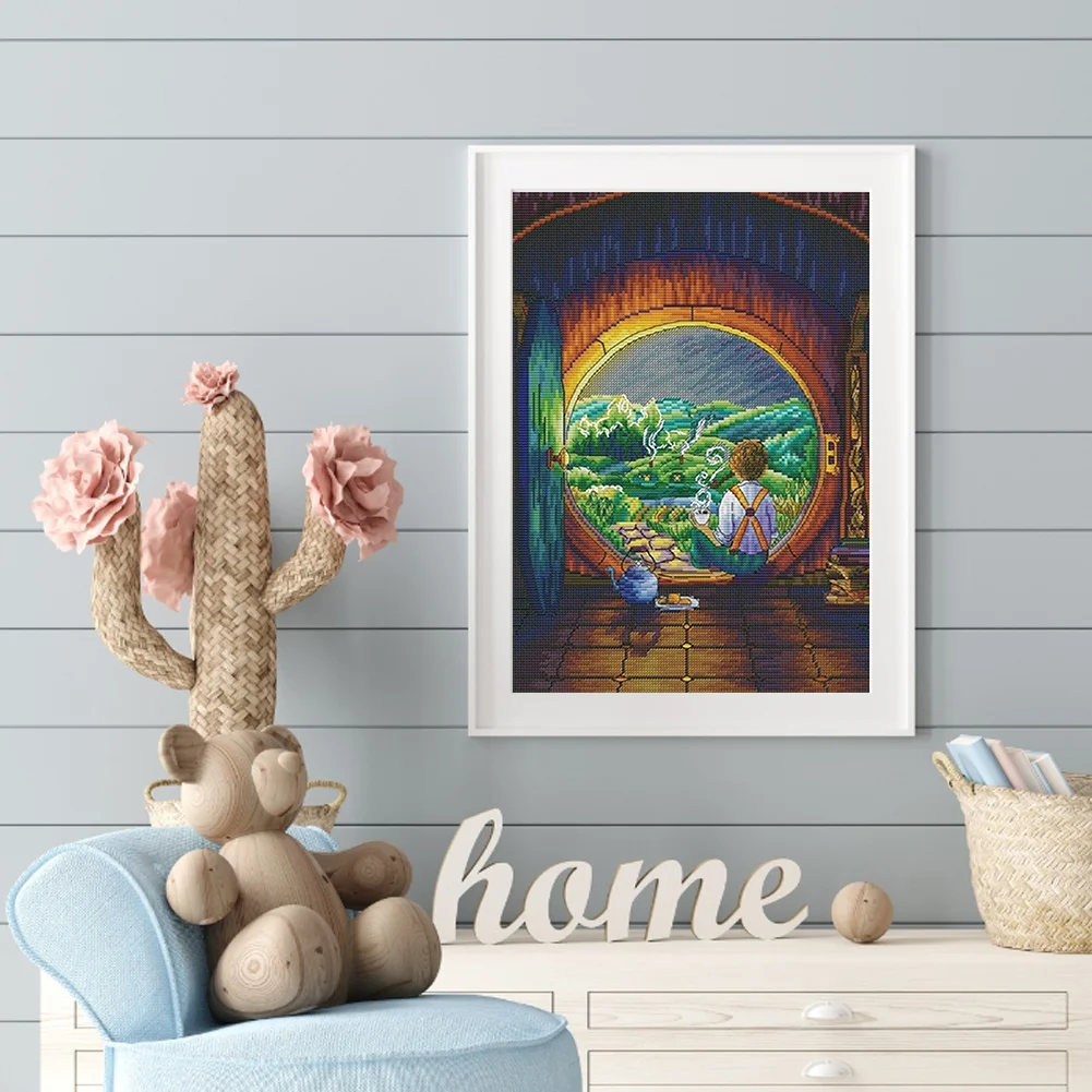 14ct Counted Cross Stitch - Boy(24*33cm)