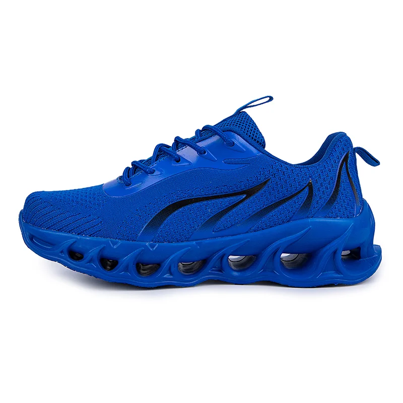 Metelo Men's Relieve Foot Pain Perfect Walking Shoes - Blue
