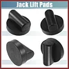 HEROFFIX 4 Pcs Rubber Jack Puck Jacking Lift Pad Jack Lift Point Pad Adapter for Audi TT RS R8 A6 Support Point Adapter Jacking Trolly Car Removal Repair Tool Replace Parts