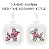 A Set of Two Multifunctional Diamond Painting Reusable Liquid Bottles DIY Special Shaped Drill Craft Kits